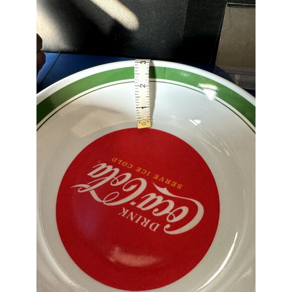 Vintage Coca-Cola (2) Serving Platter Trays & (4) Serving Bowls (plastic) - Picture 13 of 16